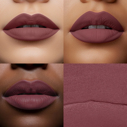 Wukusy Premium Diamond Beauty Matte Lipstick in mix colors, showcasing vibrant, smooth lipstick shades in a single bullet.