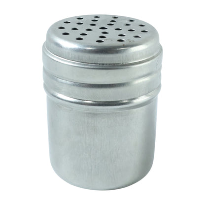 Stainless-steel Wukusy spice shaker container with multiple compartments for storing various spices and seasonings.