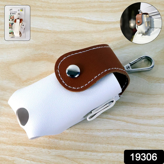 Wukusy golf tees holder mini ball pouch with carabiner, compact storage for golf tees, portable and easy to attach.