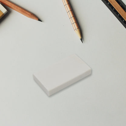 Wukusy Fancy Stylish Office Eraser with mixed design, single piece, colorful and decorative for school or office use.