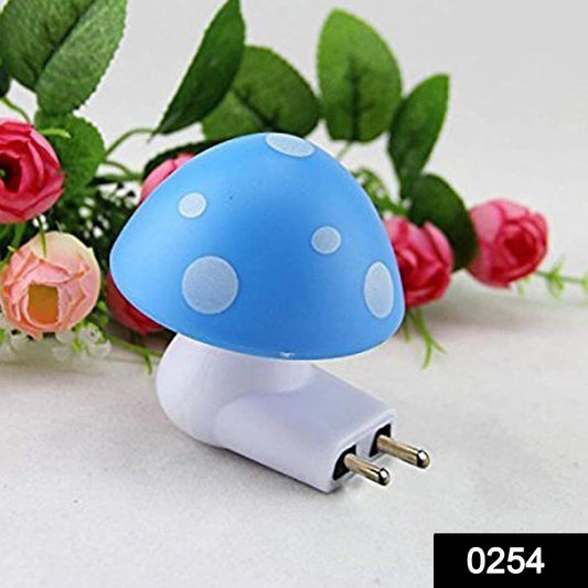 Wukusy 0254 Automatic Night Sensor Mushroom Lamp in multicolour emits soft light, ideal for home decor and ambient lighting.