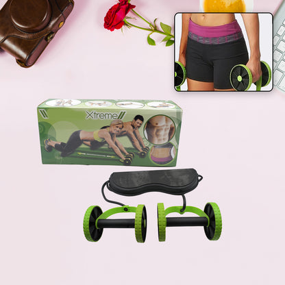 Wukusy 7246 Professional Fitness Ab Builder resistance tube for core workouts, shown with handles and adjustable length for home gym use.