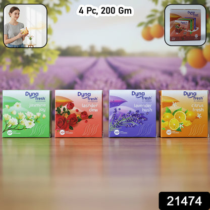 Wukusy Mix Fragrance Air Freshener Combo with four packets, including 200g and 50g scented air fresheners in colorful packaging.