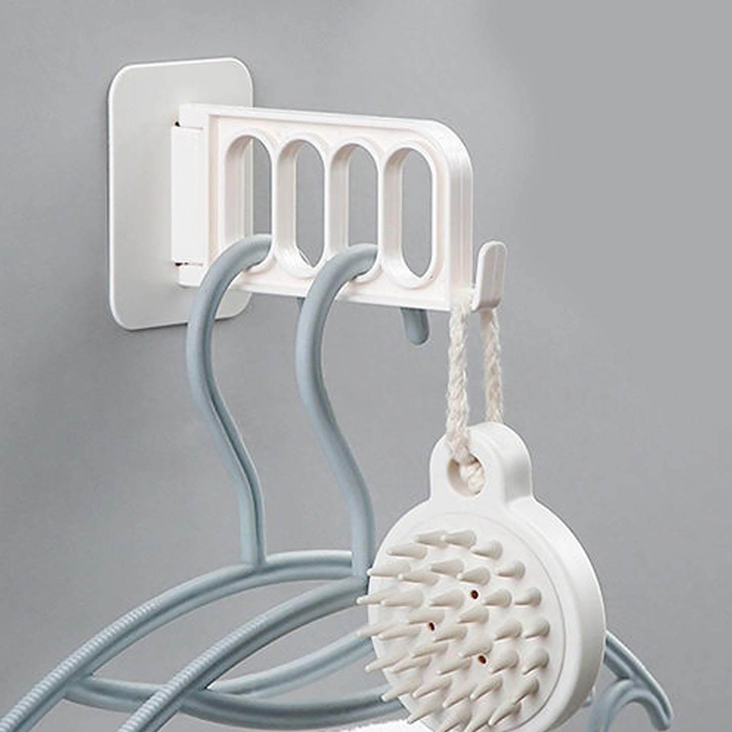 Wukusy single door hook for bathroom, kitchen, or bedroom cubicle, made of durable metal with a sleek finish.