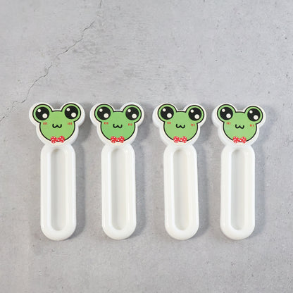 Set of four Wukusy self-stick push pull helper tools for easy door and drawer operation in home and kitchen use.