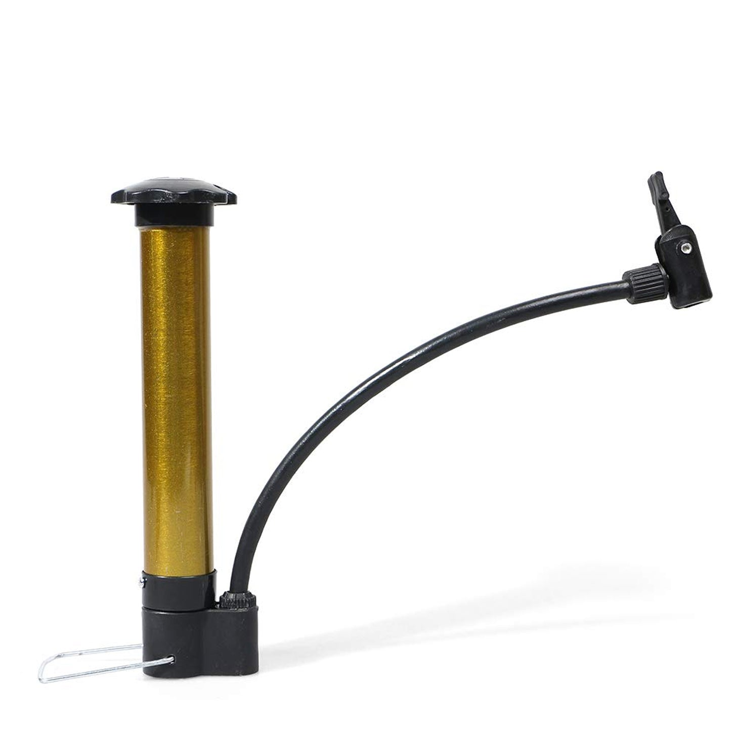 Wukusy 8506 hand air ball pump with metal body, portable mini inflator for basketball, soccer, volleyball, football, and other sports balls