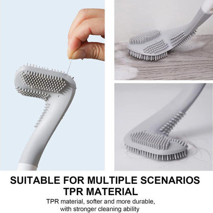 Wukusy golf-shaped toilet cleaner brush for bathroom cleaning, with a durable handle and cleaning head, designed for bathroom hygiene.