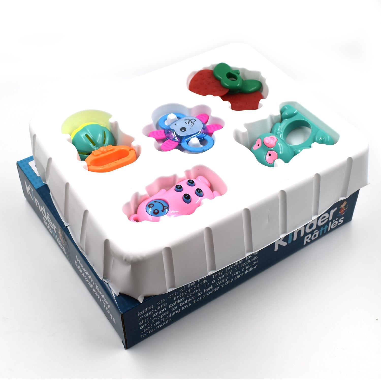 Wukusy 1954 At54 rattles baby toy for kids and babies, colorful toy designed for playing and enjoyment.
