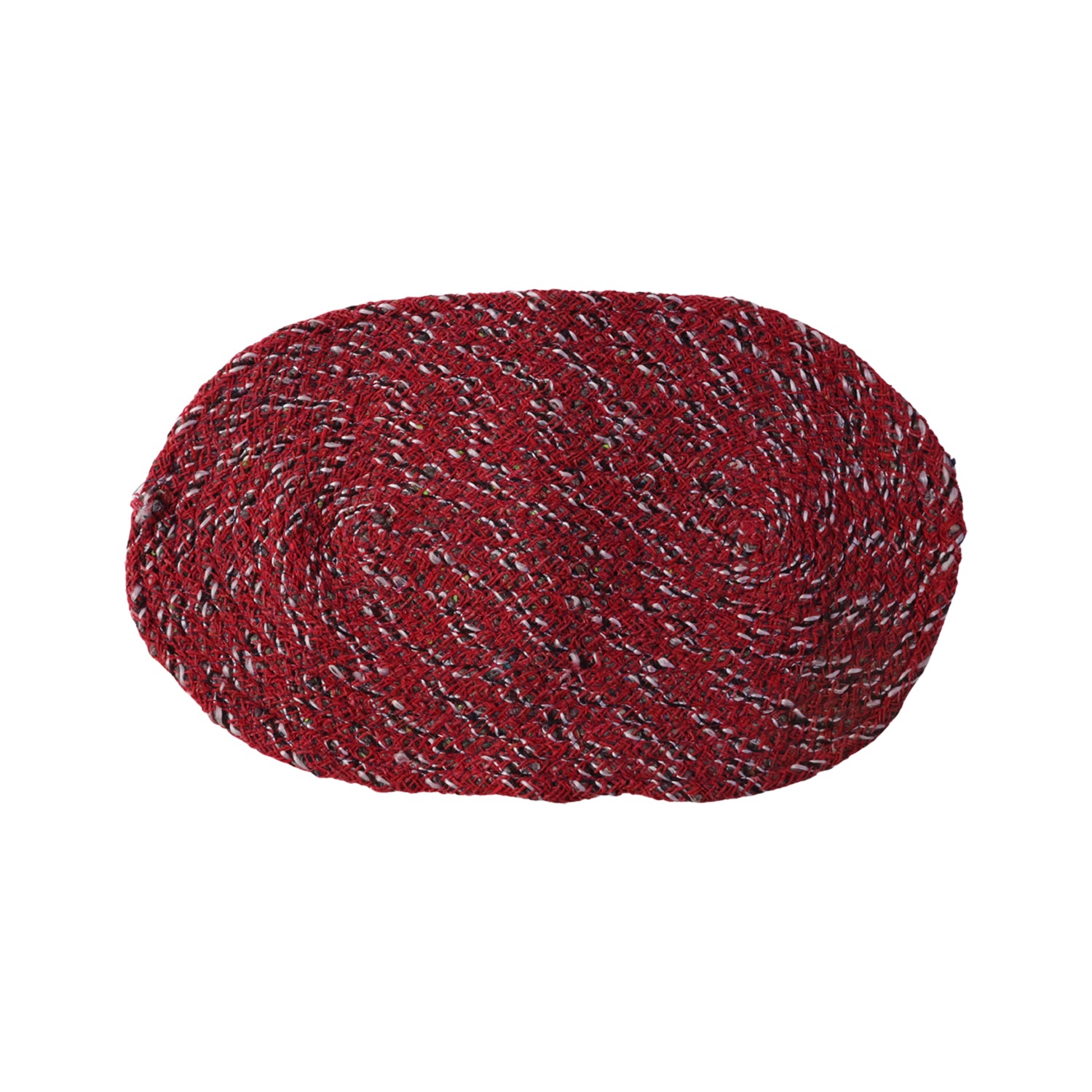Stylish oval floor mat by Wukusy in 50x30 cm size, featuring a modern design, suitable for home or office decor.