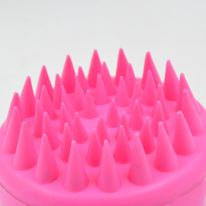 Wukusy scalp massager head massager comb for hair relaxation and scalp stimulation, shown in use on a person's scalp.