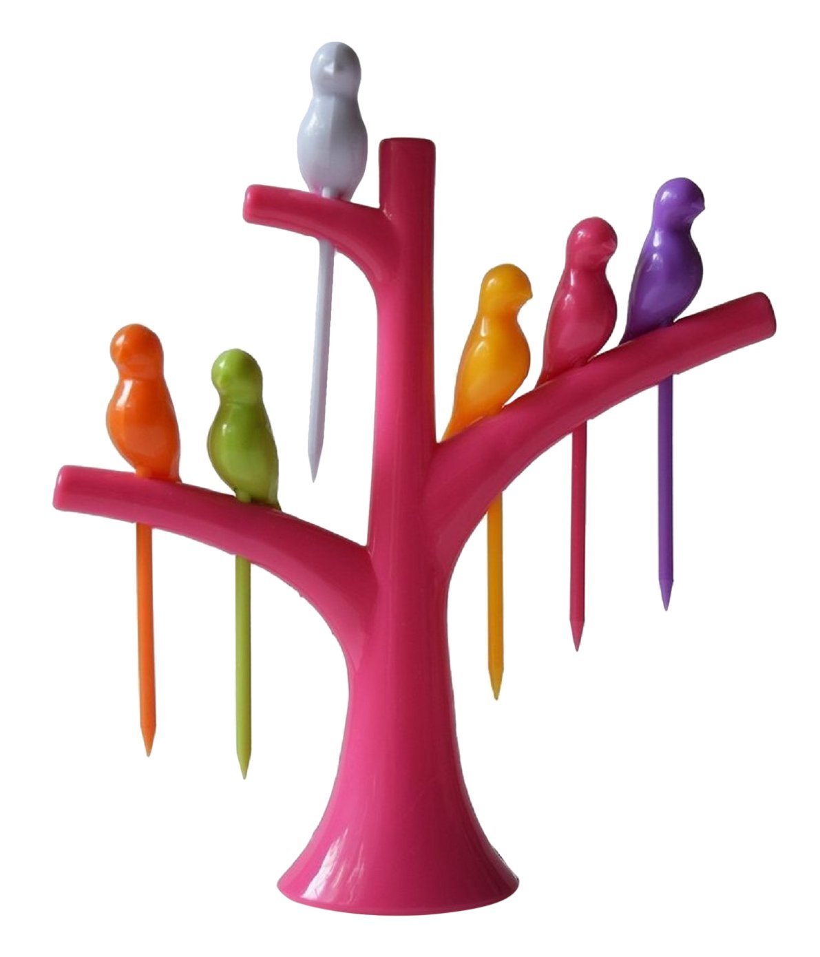 Wukusy 056 Bird Fork in colorful packaging, showcasing a detailed metal fork designed for bird feeding or handling.
