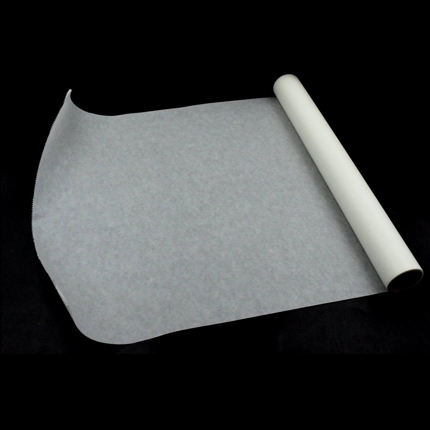Wukusy non-stick microwave oven proof parchment paper for baking, grilling, and cooking; white, easy to tear and clean.