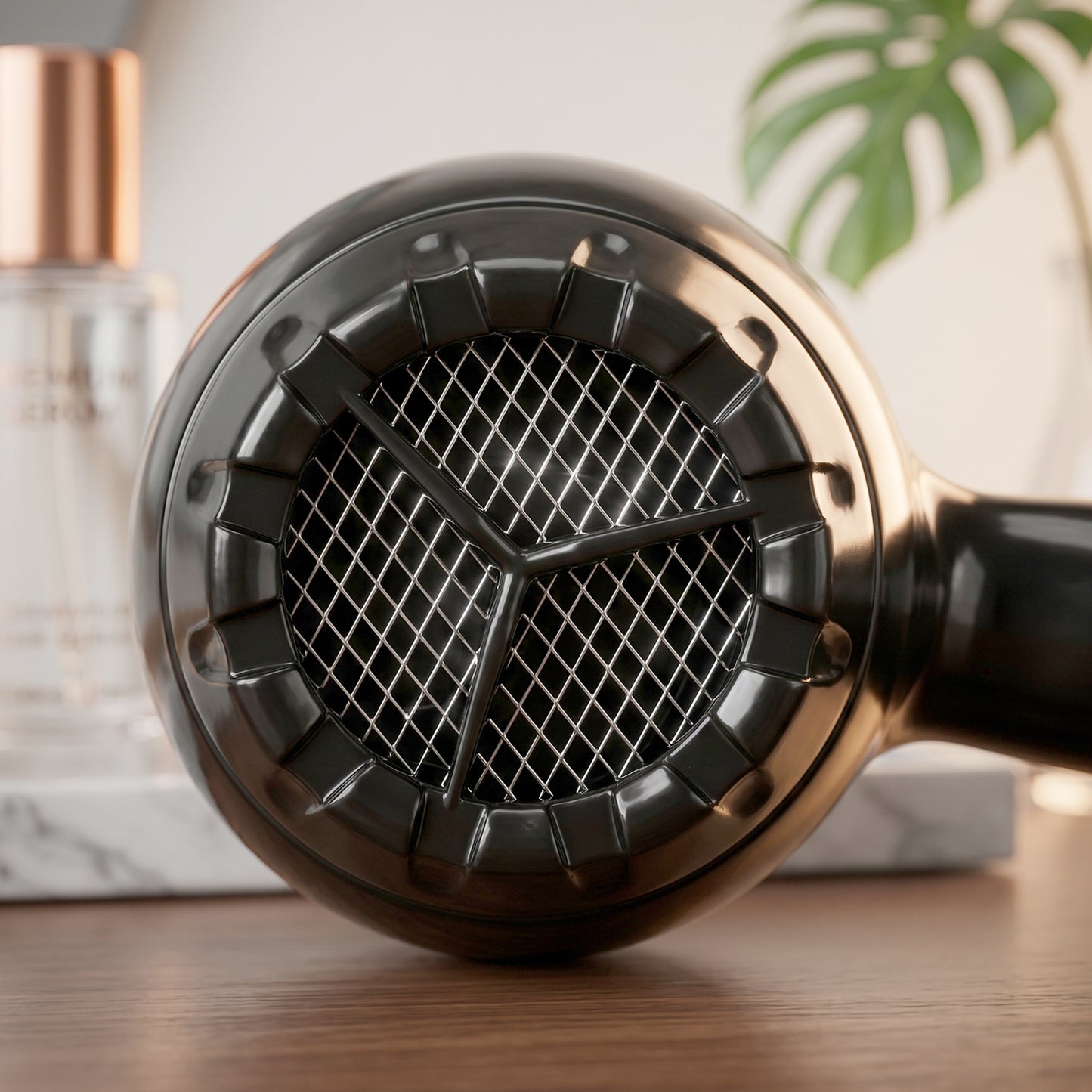 Wukusy portable compact hair dryer with hot and cold air settings, ideal for home salon styling and travel.