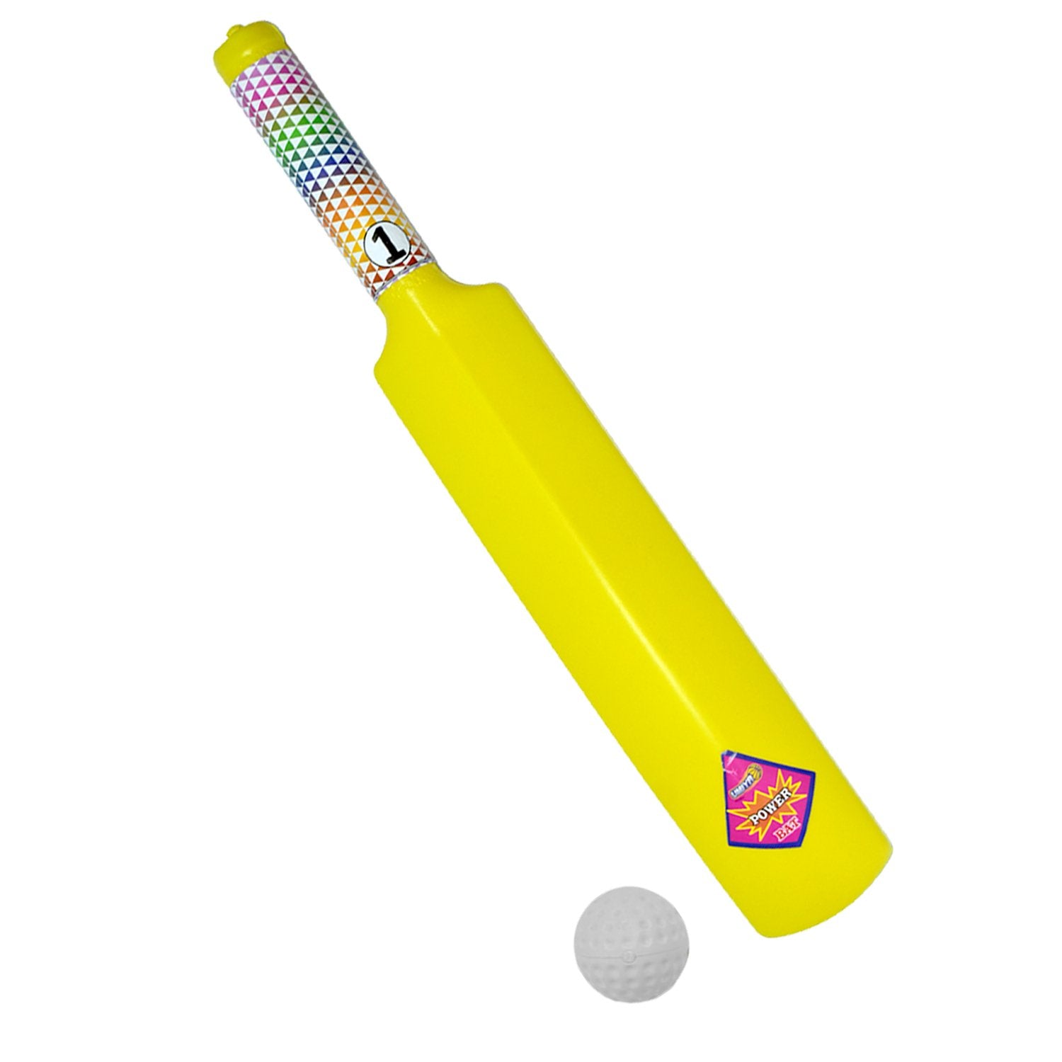 Wukusy plastic cricket bat and ball set for boys and girls, colorful toy sports equipment for outdoor play