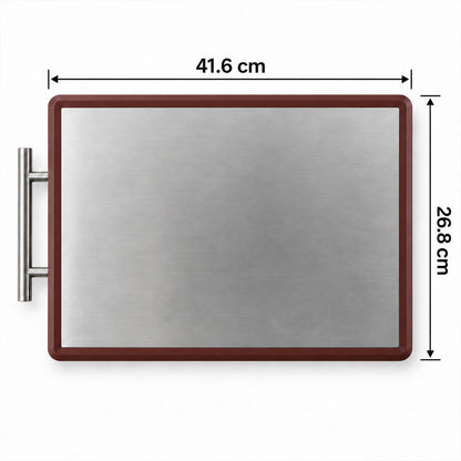 Heavy Duty Dual Sided Chopping Board With Handle For Everyday Kitchen Chopping