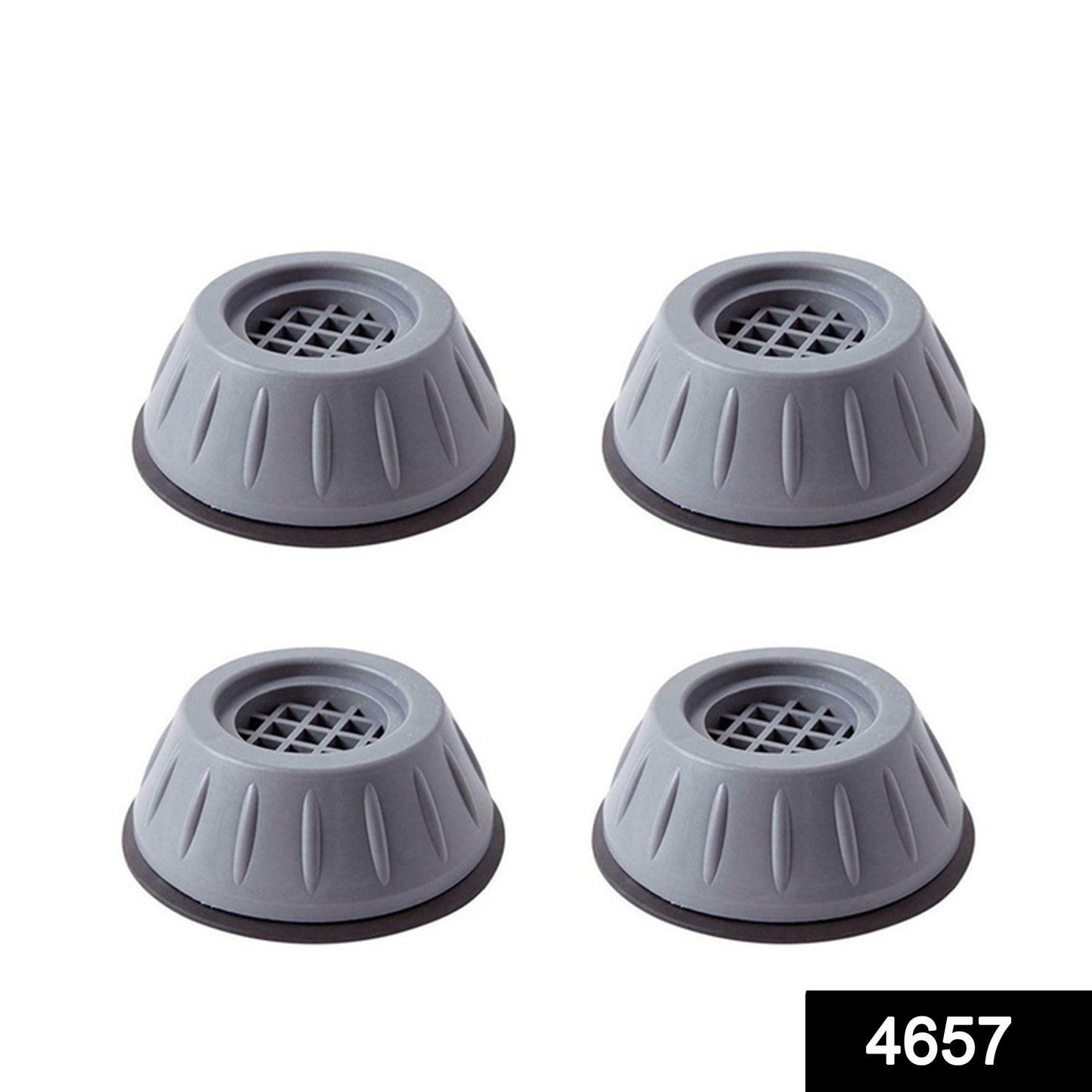 Wukusy washer dryer anti-vibration pads with suction cup feet, kitchen tool for reducing noise and movement during laundry.