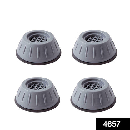 Wukusy washer dryer anti-vibration pads with suction cup feet, kitchen tool for reducing noise and movement during laundry.