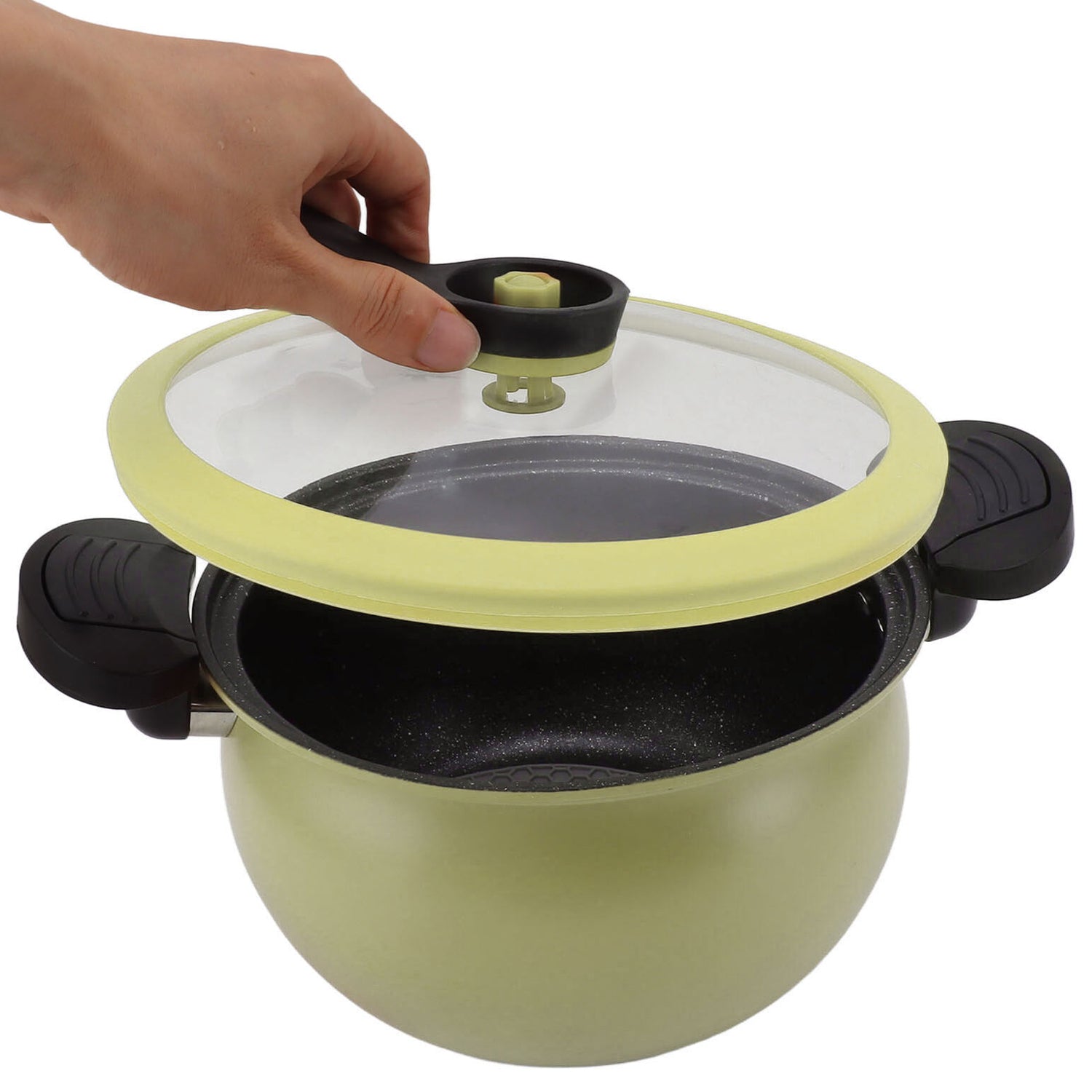 Wukusy 7938 pressure cooker valve handle made of durable plastic, kitchen tool component for pressure cooker safety and control