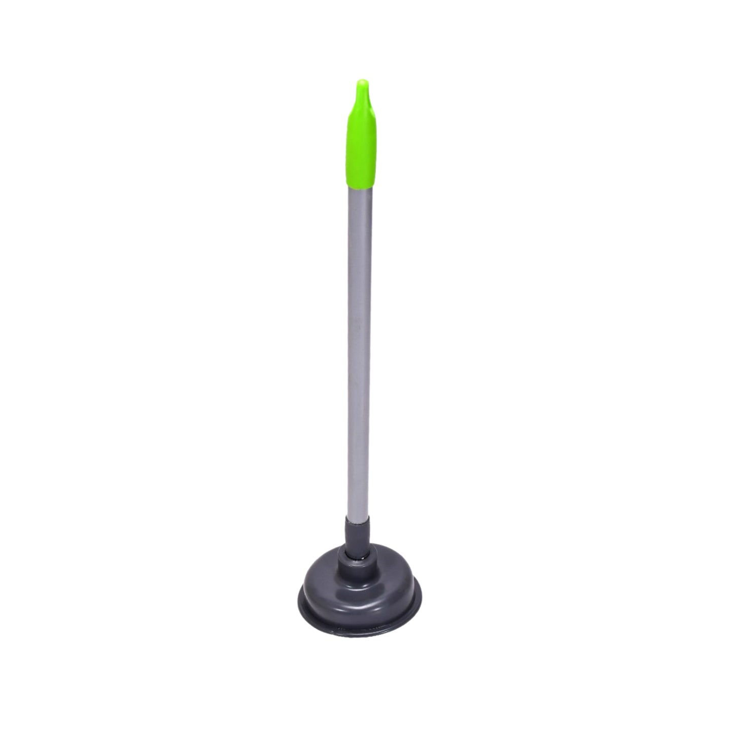 Wukusy 4031 toilet plunger with wooden handle and rubber cup for clearing clogs in toilets and sinks at home or commercial buildings.