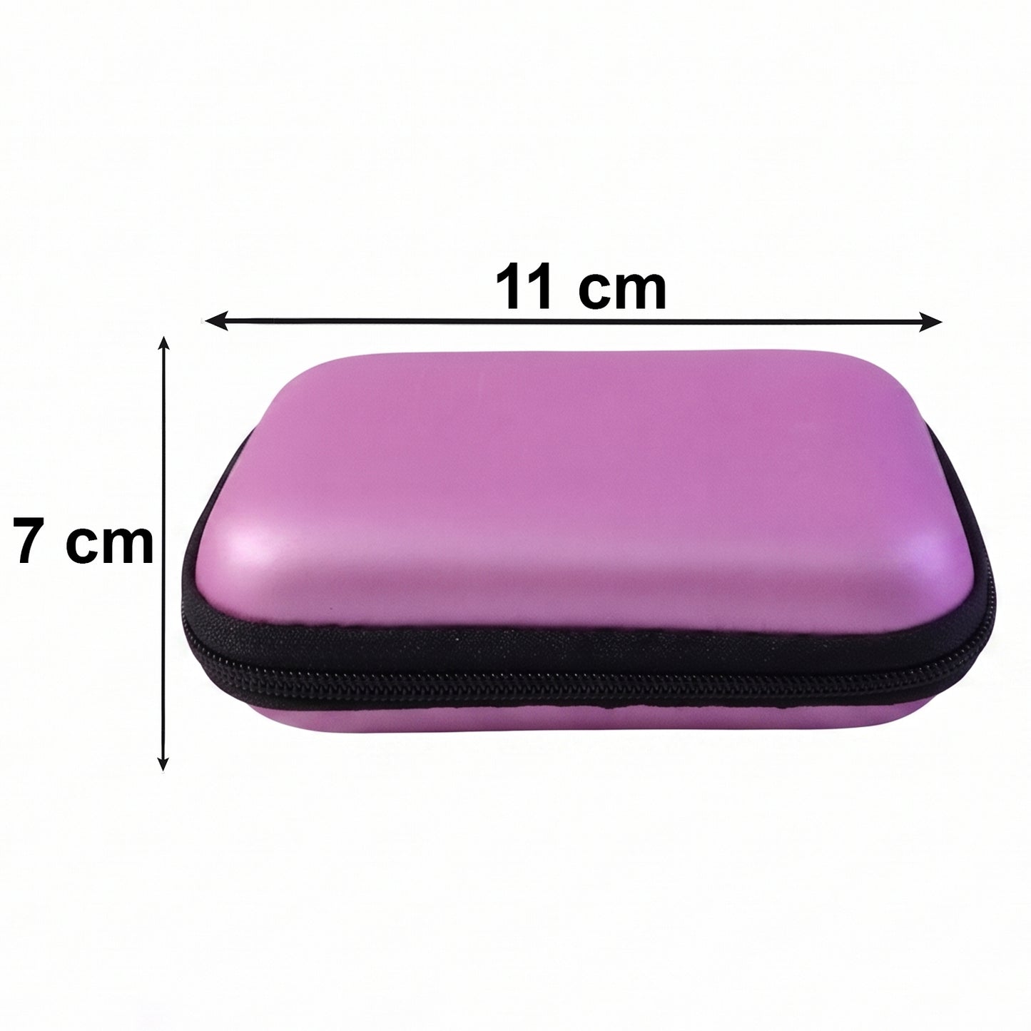 Wukusy mini multi-purpose travel storage case for earphone cables and SD cards, compact and portable design for accessories.