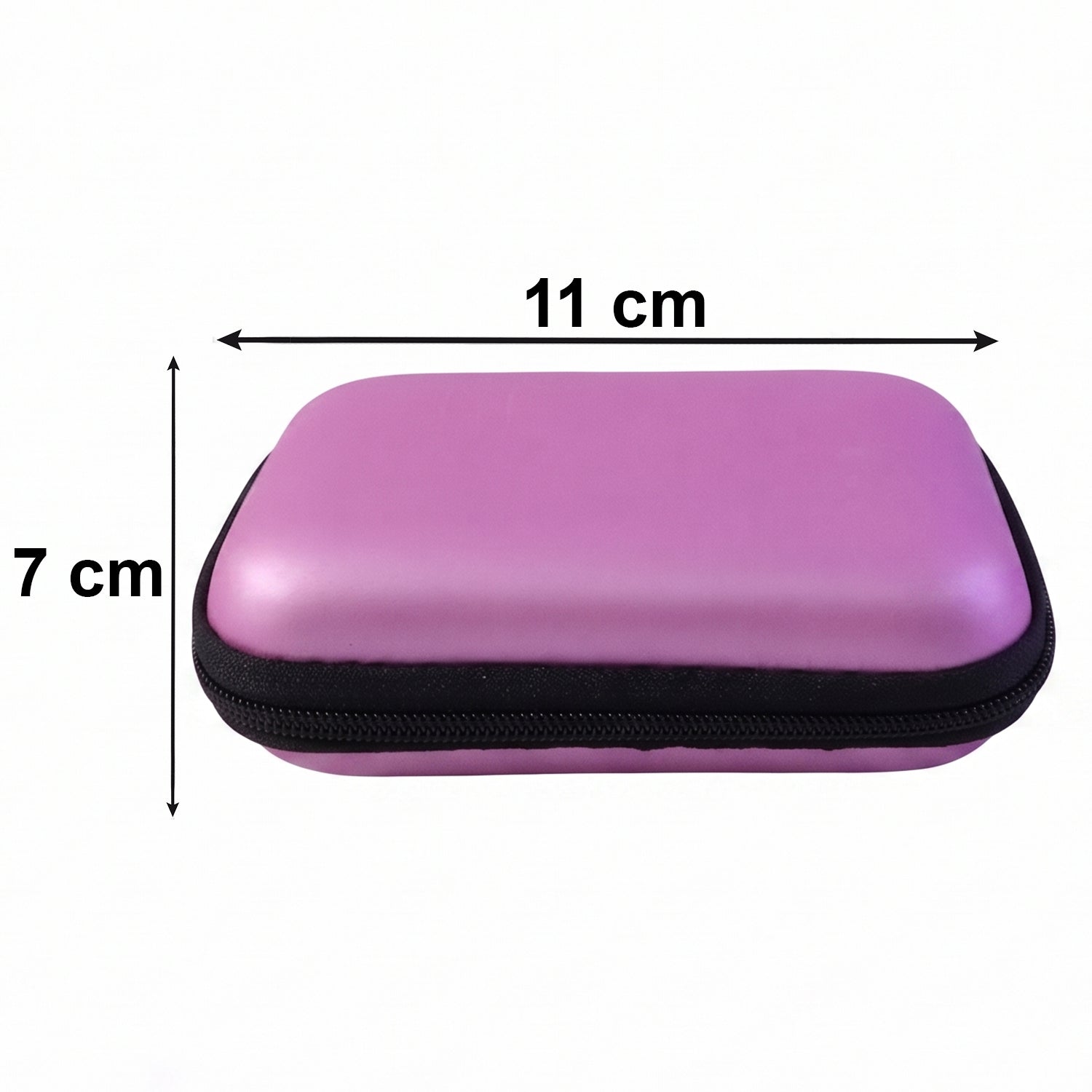 Wukusy mini multi-purpose travel storage case for earphone cables and SD cards, compact and portable design for accessories.