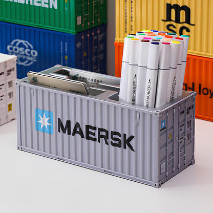 Wukusy multi-compartment desk organizer with several divided sections for office supplies and stationery storage