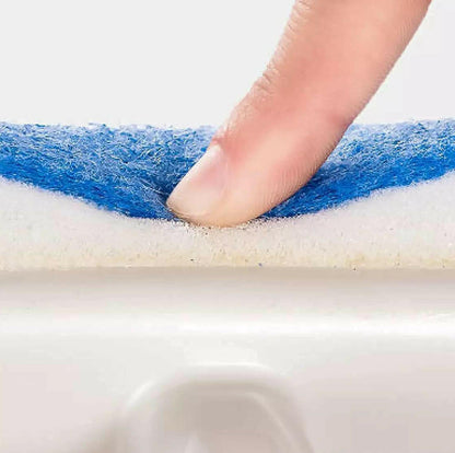 Wukusy 2-in-1 glass wiper and cleaning brush with double-sided design for mirrors, tiles, and windows in home improvement.