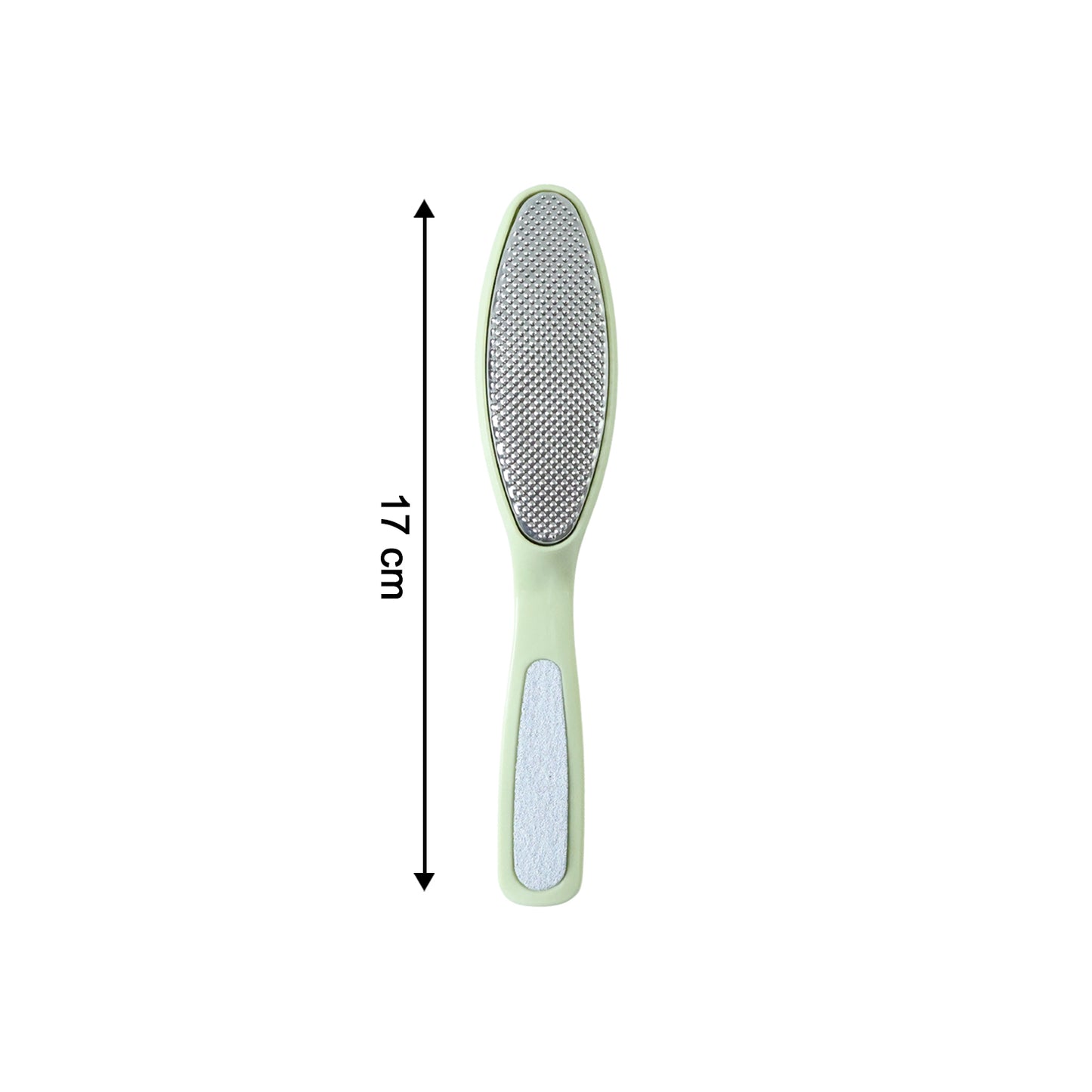 Wukusy dual-sided foot care pedicure file with textured surfaces for smoothing and exfoliating feet.
