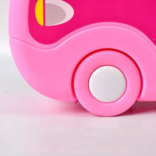 Wukusy beauty makeup case and cosmetic toy set with colorful pretend makeup accessories and storage compartments for kids.