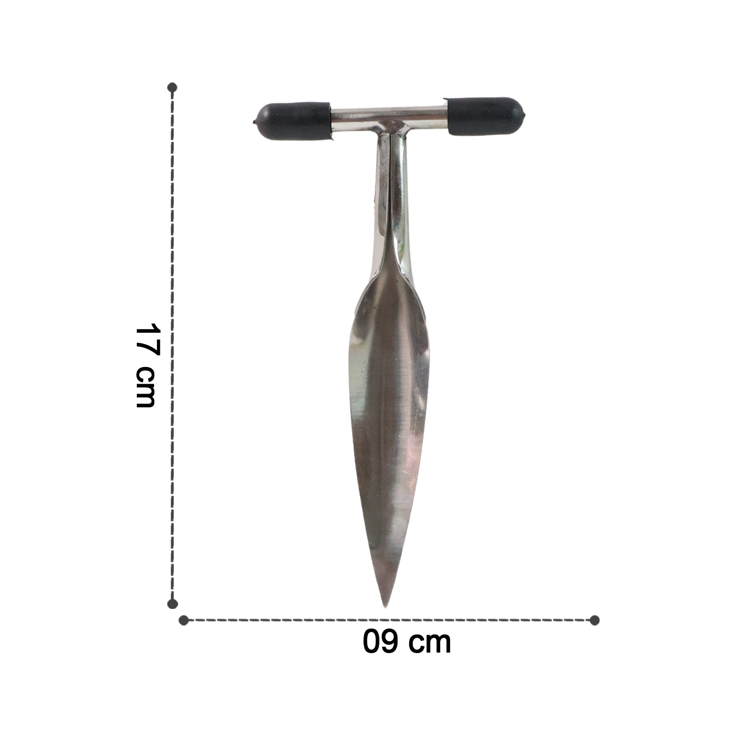 Wukusy stainless steel coconut breaker tool with T-handle for cracking coconuts in the home and kitchen.