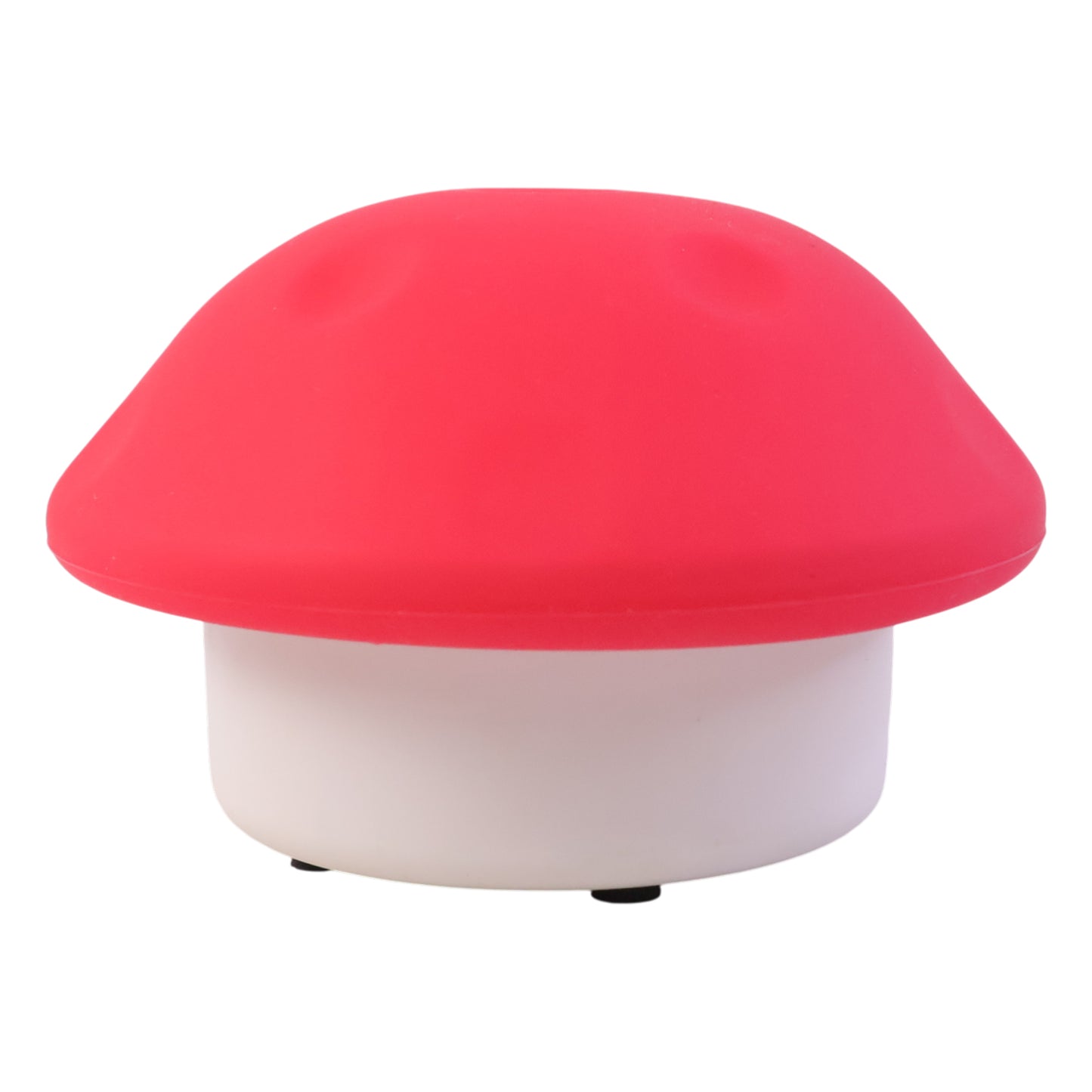 Colorful mushroom-shaped LED night light by Wukusy, displaying a vibrant, glowing mushroom with mixed color illumination.