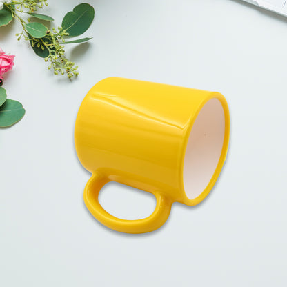 Wukusy 4121 Mix Design coffee mug with spoon, box packaging, used for drinking coffee and beverages in home or office settings.