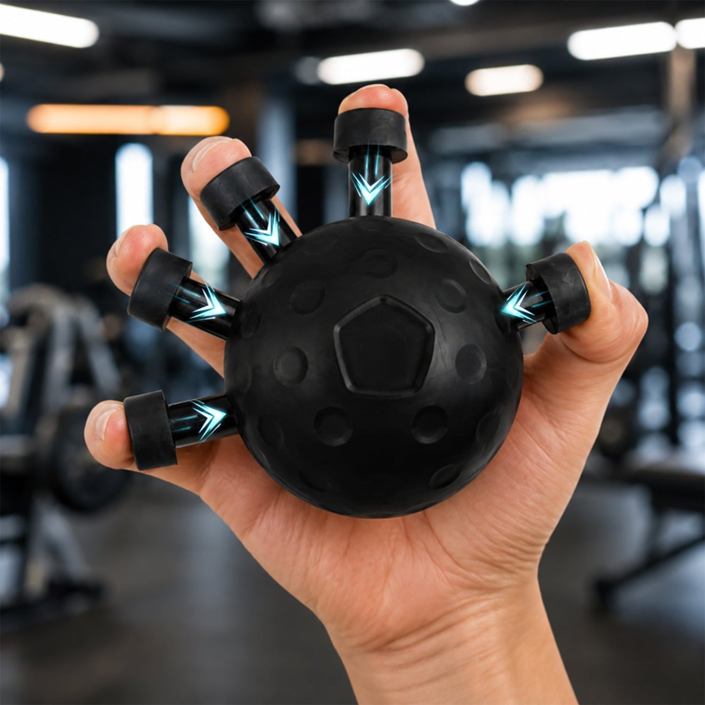 Wukusy Eagle Claw Finger Gripper Hand Grip Strength and Wrist Exerciser ball for improving grip and wrist strength.