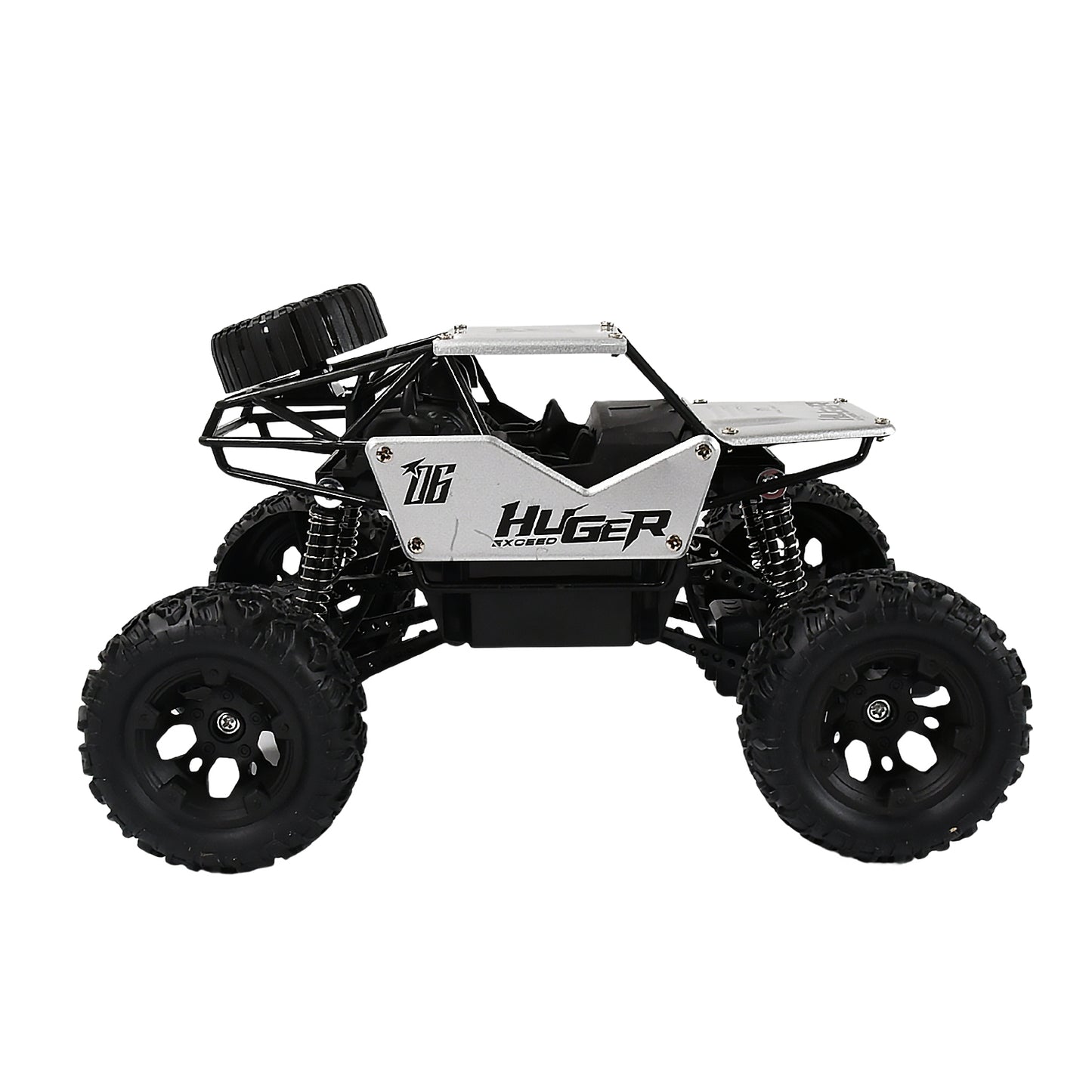 Wukusy 118 scale rock crawler monster RC truck with all-terrain tires, stunt racing design, rechargeable indoor outdoor toy car
