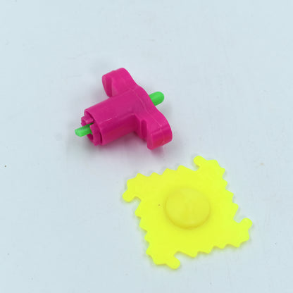 Colorful Wukusy Toy Spinner Launcher for kids, featuring vibrant spinning toy with a launcher mechanism and playful design.