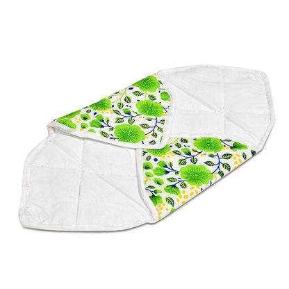 Square hygienic rotichapati cover with multi-print design from Wukusy, ideal for home and kitchen use.