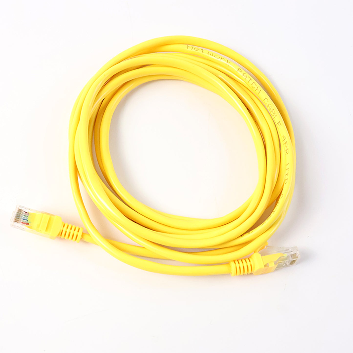 Wukusy high-speed Cat 5e Ethernet LAN network cable, 3 meters long, with RJ45 connectors for reliable wired internet connection.