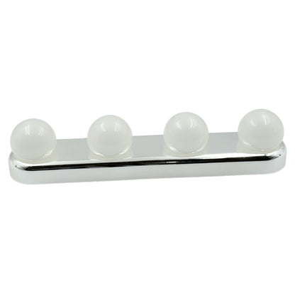 Wukusy 6189 Glow Make Up Light Portable Cosmetic Kit with battery-powered mirror and super bright LED lighting for home decor.