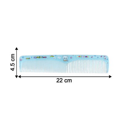 Wukusy anti-static grooming comb for men and women, detangling hair styling tool with wide teeth, close-up view.