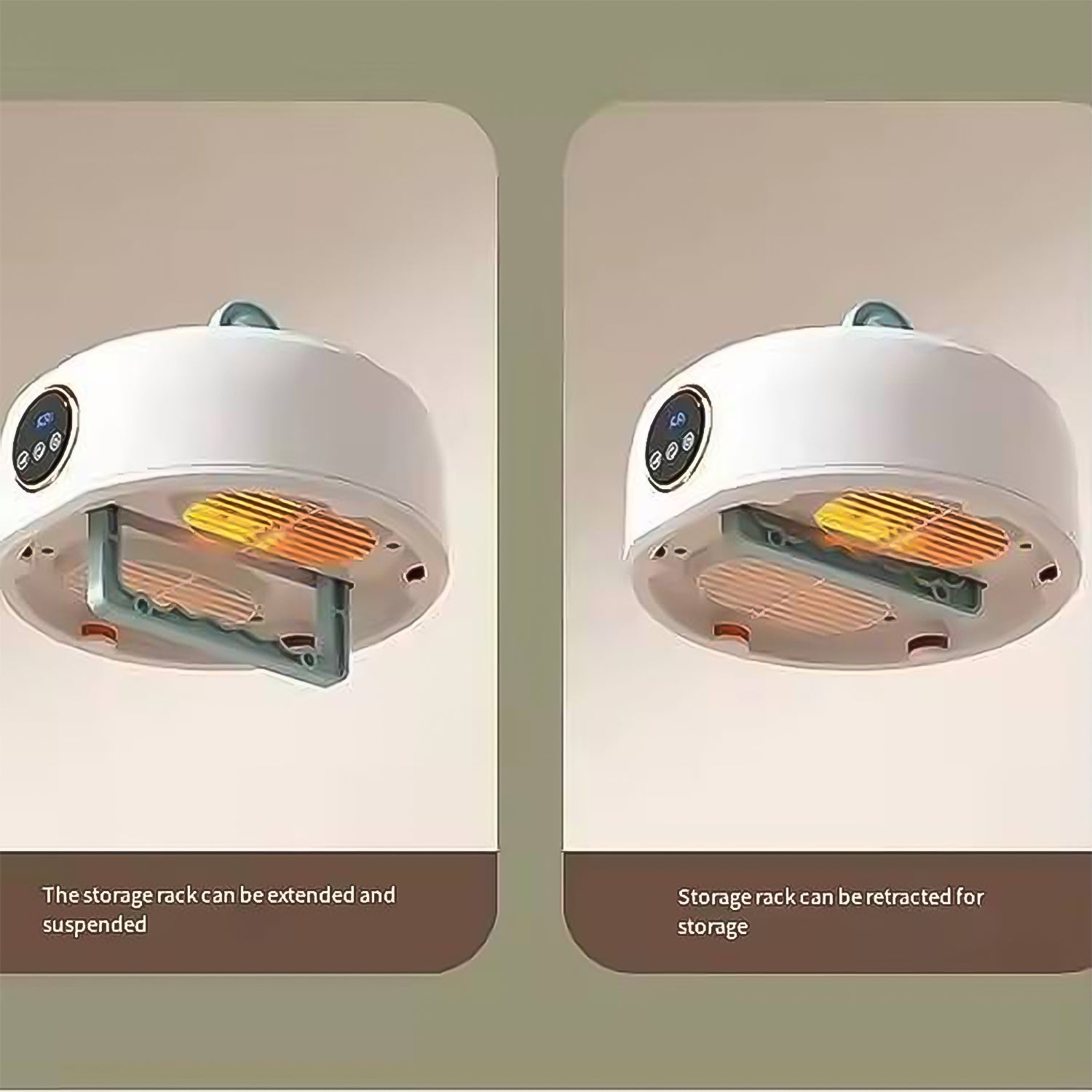 Wukusy portable clothes dryer mini laundry dryer with low noise, compact home and kitchen appliance for quick drying.