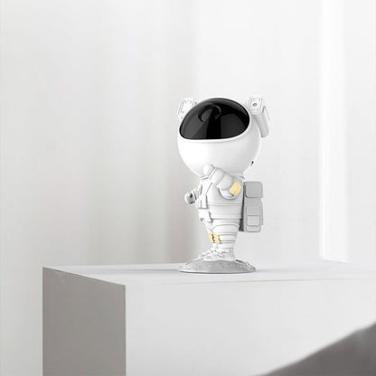 Wukusy Robot Sky Space Stars Light Astronaut galaxy projector night lamp for kids and adults, creating starry sky effects in home decor.