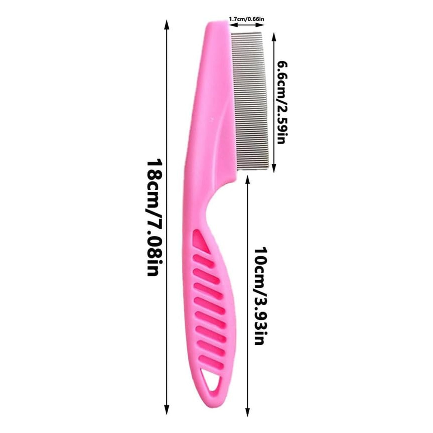Wukusy pet dog hair removal grooming comb for shedding fur, shown with blades for effective fur cleaning and grooming.