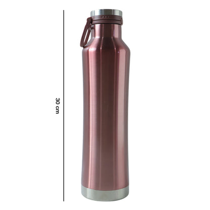 Wukusy Supermom Hydro Water Bottle 750ml with ergonomic design and leak-proof lid, ideal for hydration on the go.