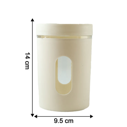 Wukusy premium kitchen storage container set with two 750ml clear plastic containers for pantry organization and food storage.
