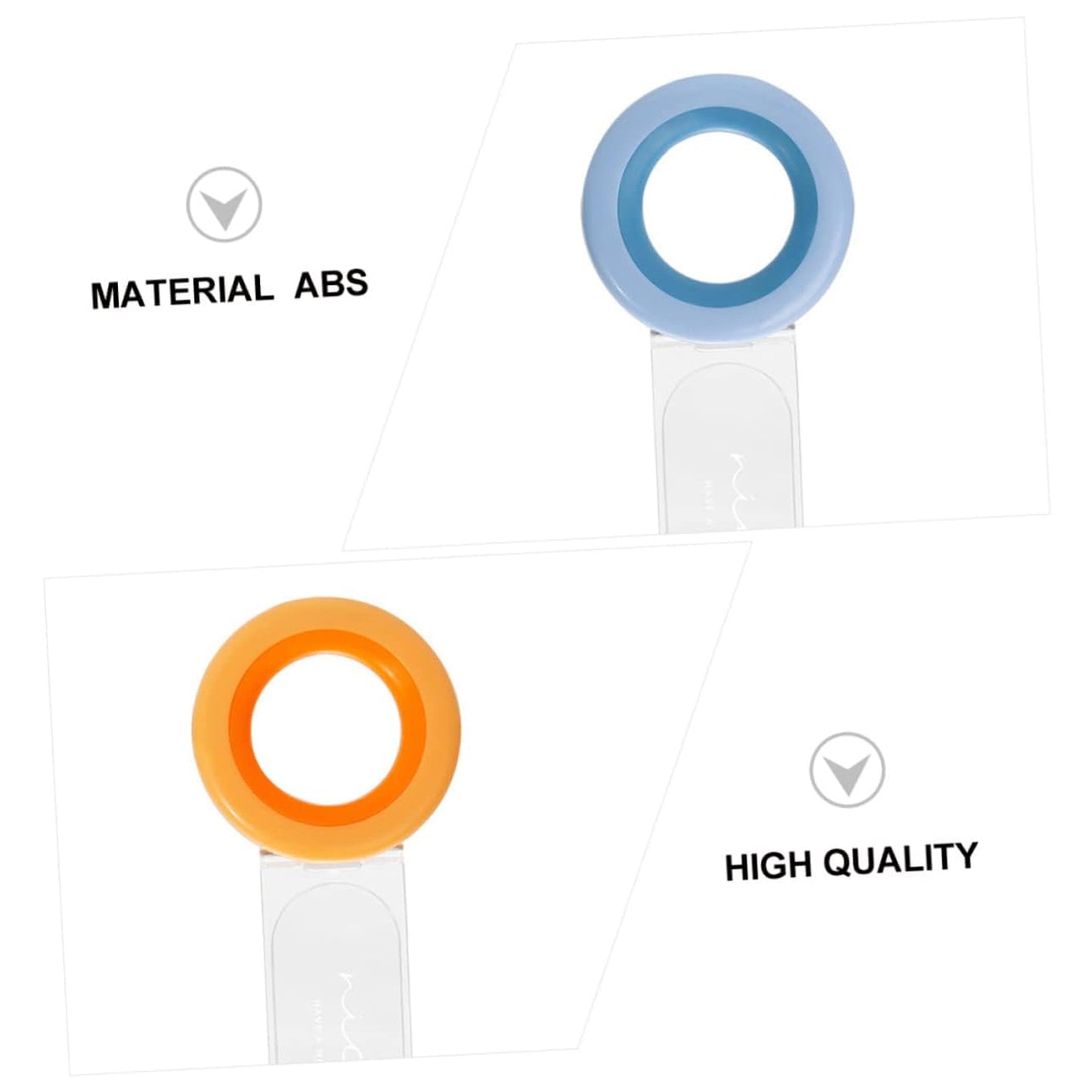 Wukusy toilet seat lifter handle for hygienic toilet cover lifting, easy to use and clean, fits standard toilet seats.