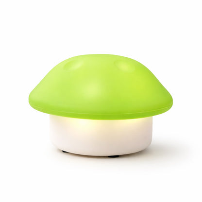 Wukusy cute mushroom-shaped LED night lamp with soft glow, perfect for bedroom decor or kids' room lighting.