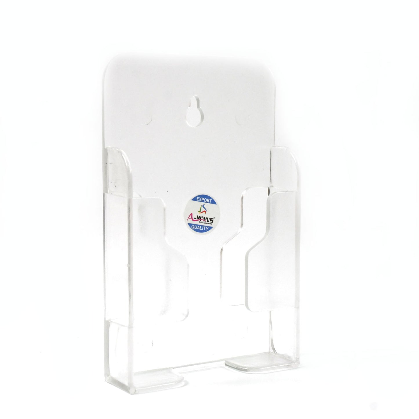 Wukusy wall mount mobile phone holder stand for home and office, adjustable mobile accessory on a neutral background.
