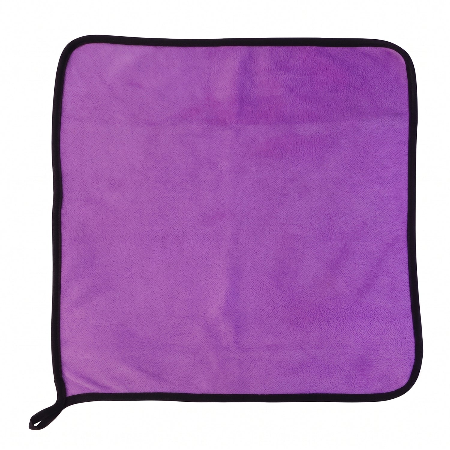 Wukusy microfiber cleaning cloth towel, 40x40cm, ideal for kitchen and home dusting and cleaning, shown folded on a surface.