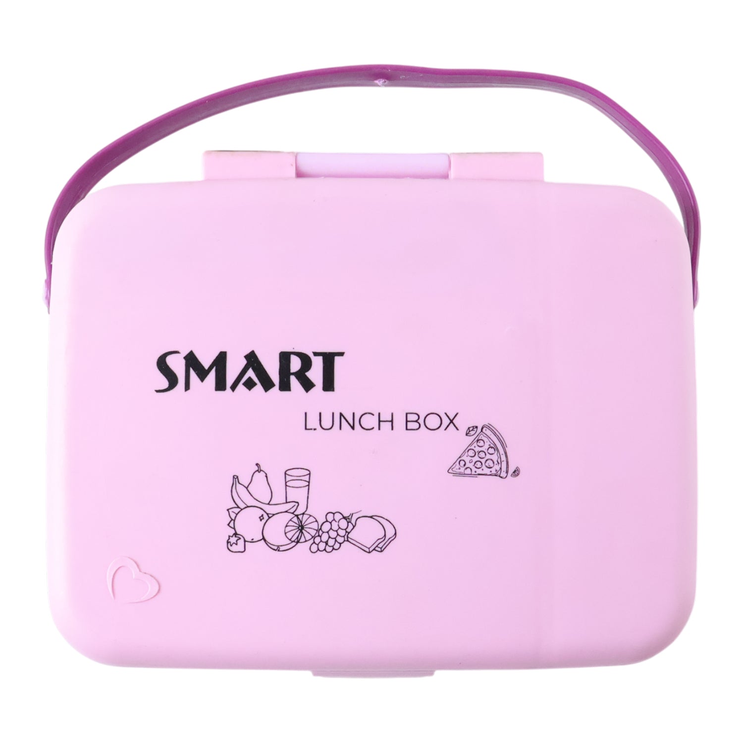 Wukusy smart leak-proof lunch box with three compartments and a spoon set, ideal for meal storage and portability.