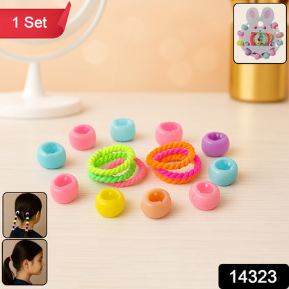Set of 12 Wukusy hair clips and hairbands for girls, colorful accessory collection with various styles and sizes.
